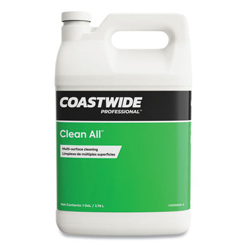 Coastwide Professional™ Clean All Multisurface Cleaner, Lemon Scent, 3.78 L Bottle, 4-carton freeshipping - TVN Wholesale